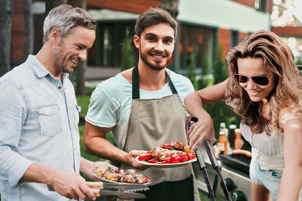 Parrillada con amigos